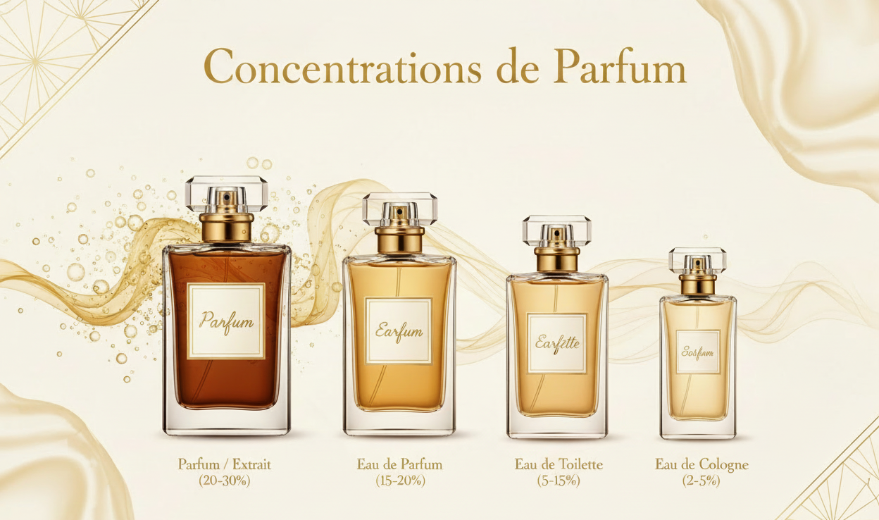 Extrait de parfum, eau de parfum… quelle concentration choisir ?
